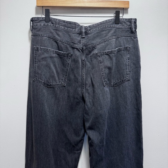 All Saints Ash Boyfriend Jeans in Washed Black Size 32 - Picture 7 of 13